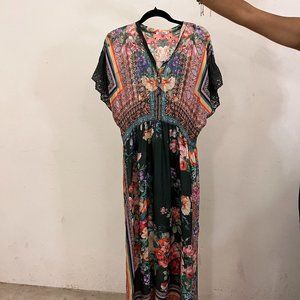 Johnny Was Brenda Dress Multi Color Dress Size S